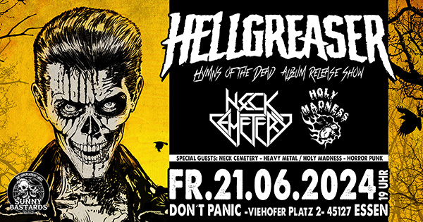 Hellgreaser Release Show Essen