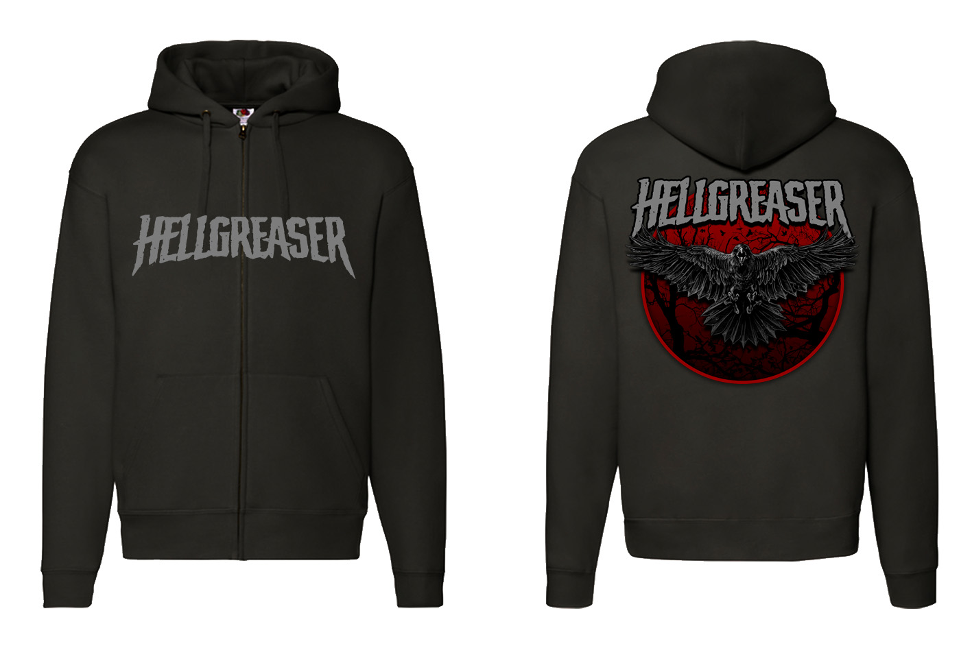 Hellgreaser - Hooded Zipper