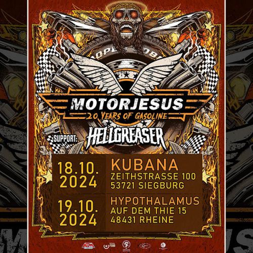 Hellgreaser Motorjesus Flyer